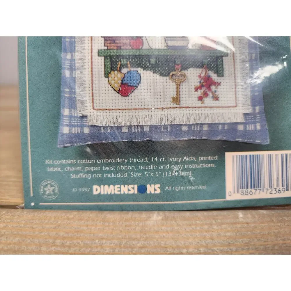 Cherished Charms Welcome Counted Cross Stitch Kit 72369 Dimensions 5